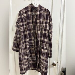 Plaid Women's Duster/Kimono